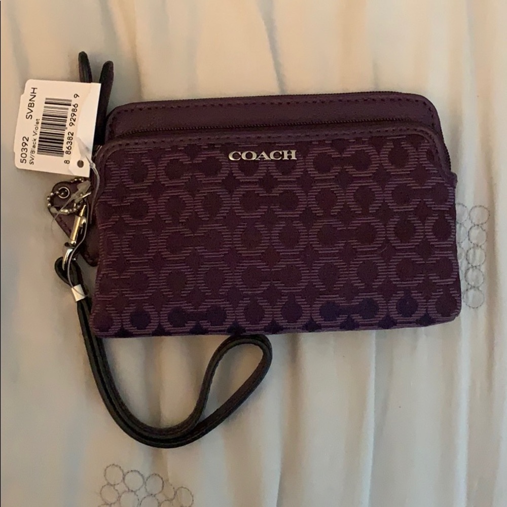Coach wristlet